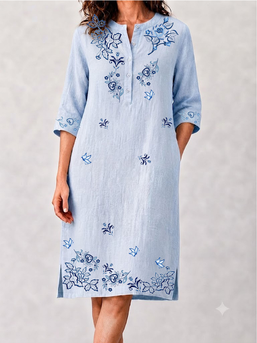 EMBRODERED DRESS