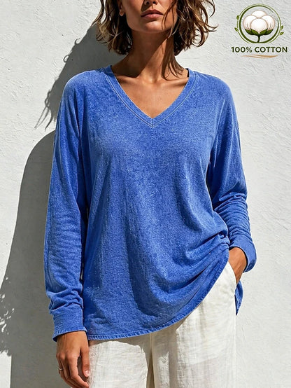 Washed Cotton T-Shirt